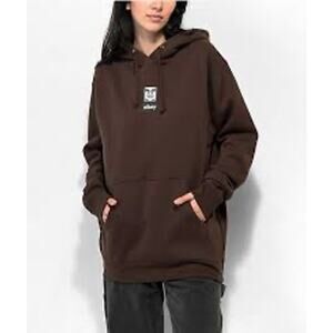 Obey‎ Icon Brown Hoodie